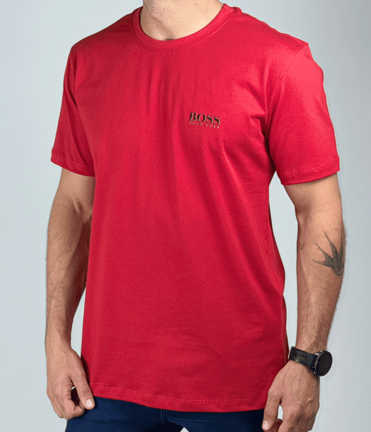 Camiseta ALGODÃO Premium Hugo Boss